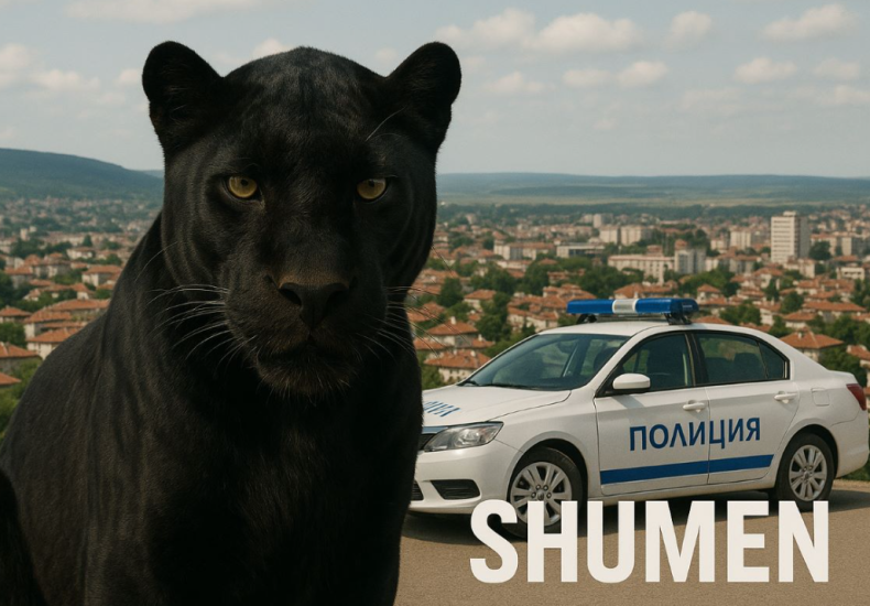 Черната пантера в Шумен